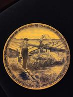 Delfts Blauw Bord Nic/Sosef Handgeschilderd Holland, Antiek en Kunst, Ophalen of Verzenden