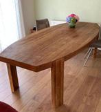 Massief Eiken Eettafel - Troubadour Lekk 260cm, Huis en Inrichting, Ophalen, Gebruikt, 100 tot 150 cm, Eikenhout