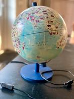Wereldbol lamp, Ophalen of Verzenden, Gebruikt