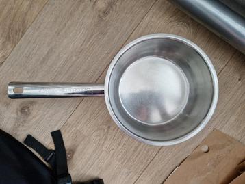 Lagostina steelpan RVS 18 cm kwaliteit koude greep alle bron beschikbaar voor biedingen