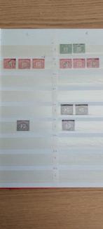 postzegel engeland port diverse watermerken, Ophalen of Verzenden, Gestempeld