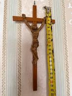 Houten kruisbeeld met Jezus, Antiek en Kunst, Ophalen