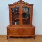 Vintage Queen Ann kast vitrinekast buffetkast servieskast, Valkenswaard, Info@flashbackfurniture.nl, Flashback Furniture, Ophalen of Verzenden