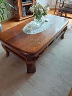 Eiken salontafel, Huis en Inrichting, Ophalen, 100 tot 150 cm, 50 tot 100 cm, Zo goed als nieuw