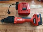 Hilti SSH 6-A22 Plaatschaar op accu inclusief oplader., Ophalen of Verzenden, Zo goed als nieuw