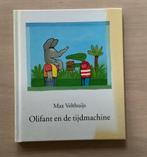 Olifant en de tijdmachine - Max Velthuijs - ISBN 907433-6345, Max Velthuijs, Ophalen of Verzenden, Fictie algemeen, Zo goed als nieuw
