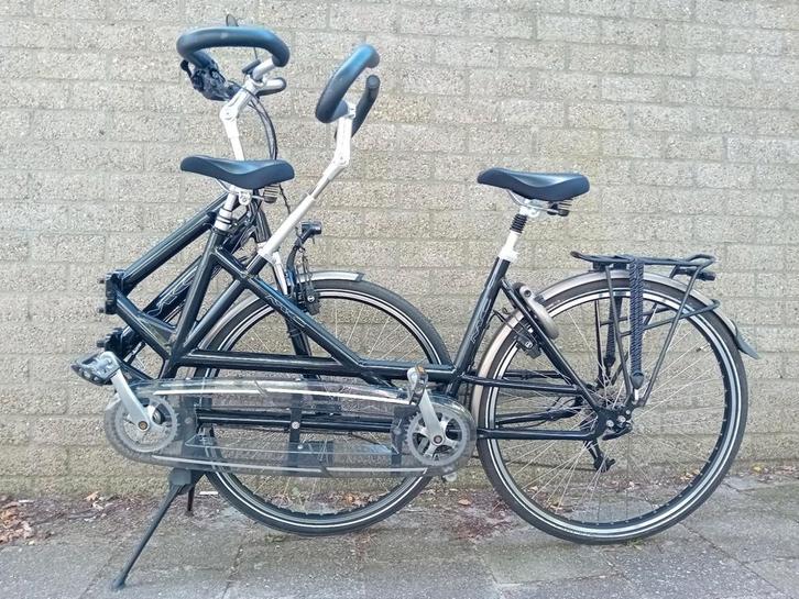 In nieuwstaat verkerende opvouwbare Multicycle tandem!, Fietsen en Brommers, Fietsen | Tandems, Zo goed als nieuw, Opvouwbaar