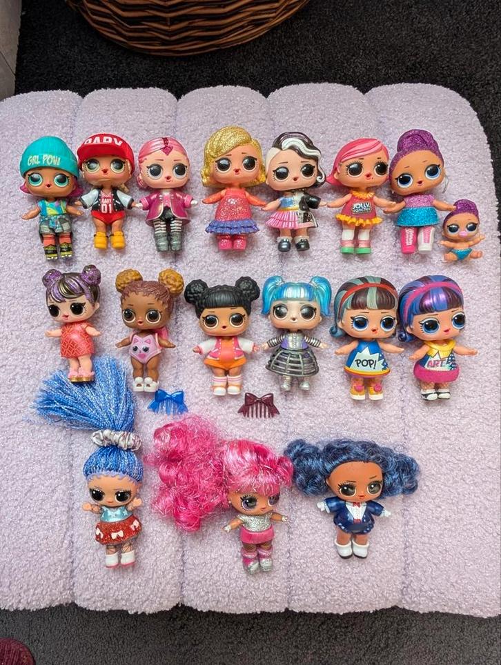 Complete LOL Surprise Clubhouse met popjes + extra's., Kinderen en Baby's, Speelgoed | Poppenhuizen, Zo goed als nieuw, Poppenhuis