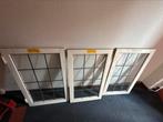 Oude glas-in-lood ramen, Ophalen, Gebruikt, Glas in lood, Minder dan 80 cm