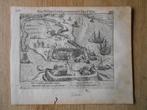 7 oude kopergravures Amsterdam 1622, Ophalen of Verzenden