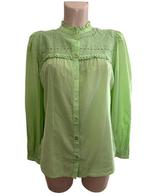 Fabienne Chapot blouse S, Maat 38/40 (M), Ophalen of Verzenden, Zo goed als nieuw, Groen