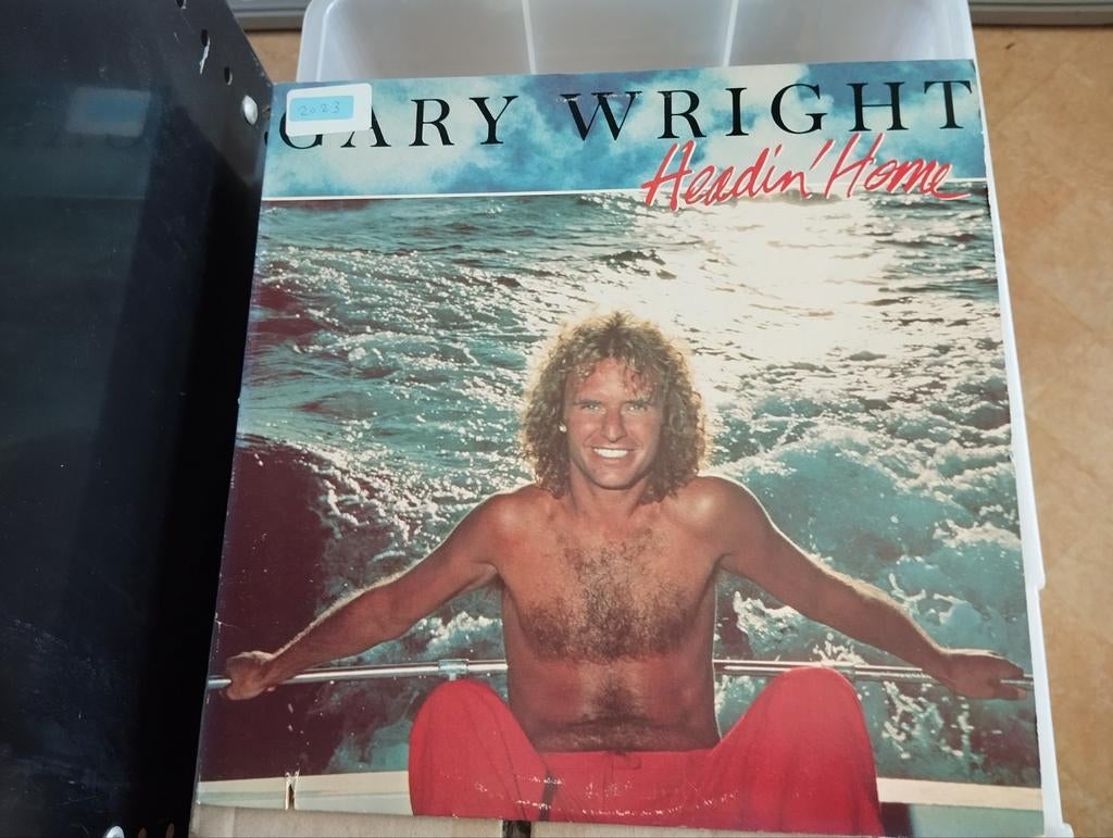 Gary Wright - Headin' Home LP Vinyl uit 1979 met lyrics, Ophalen of Verzenden, Gebruikt, 12 inch, Poprock