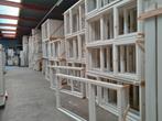 Hardhout kozijn met draaikiep raam, Dakraam, Nieuw, Ophalen of Verzenden, 80 tot 120 cm