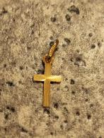 Gouden Kruis Hanger, Ophalen of Verzenden, Zo goed als nieuw, Kruis of Symbool, Goud
