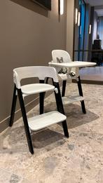 Stokke steps Kinderstoelen (2x) met 1 babyset + tray, Kinderen en Baby's, Kinderstoelen, Ophalen, Gebruikt, Meegroeistoel, Stoelverkleiner