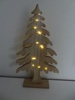 Hout kerstboompje met verlichting, 47 cm, Ophalen of Verzenden, Zo goed als nieuw