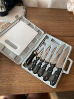 Koch Messer Messenset - 5 messen + snijplank en slijp, Ophalen, Nieuw, Rvs of Chroom, Vaatwasserbestendig