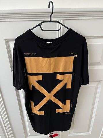Off-White T-shirt Zwart Pijlen Logo Maat L beschikbaar voor biedingen