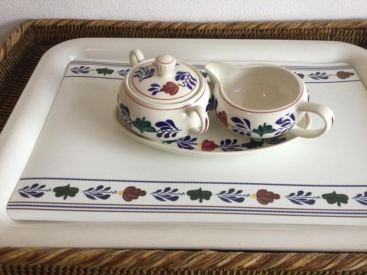 Boerenbont Boch België ( Zeeland Roomstel), Huis en Inrichting, Keuken | Servies, Zo goed als nieuw, Overige typen, Boerenbont