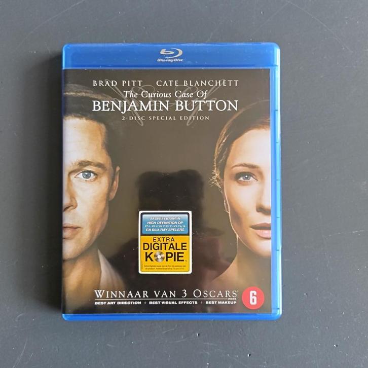 A3-2) The curious case of Benjamin Button, Cd's en Dvd's, Blu-ray, Zo goed als nieuw, Ophalen of Verzenden