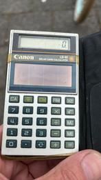 Canon lS-61solar card calculator mini zonne-energie, Diversen, Rekenmachines, Ophalen of Verzenden, Gebruikt