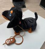 Wiggle jiggle teckel / Leuk loop hondje met muziekje, Ophalen of Verzenden, Zo goed als nieuw