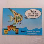 Leuke sticker.   Tetra Visvoer., Ophalen of Verzenden, Zo goed als nieuw, Overige typen