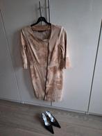Jurk van Crème de la crème mast 38, Kleding | Dames, Ophalen of Verzenden, Zo goed als nieuw, Maat 38/40 (M), Beige