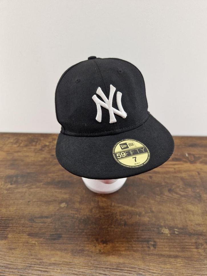 New York Yankees New Era Pet Fitted, Kleding | Heren, Hoeden en Petten, Zo goed als nieuw, Pet, 57 cm (M, 7⅛ inch) of minder, Ophalen of Verzenden