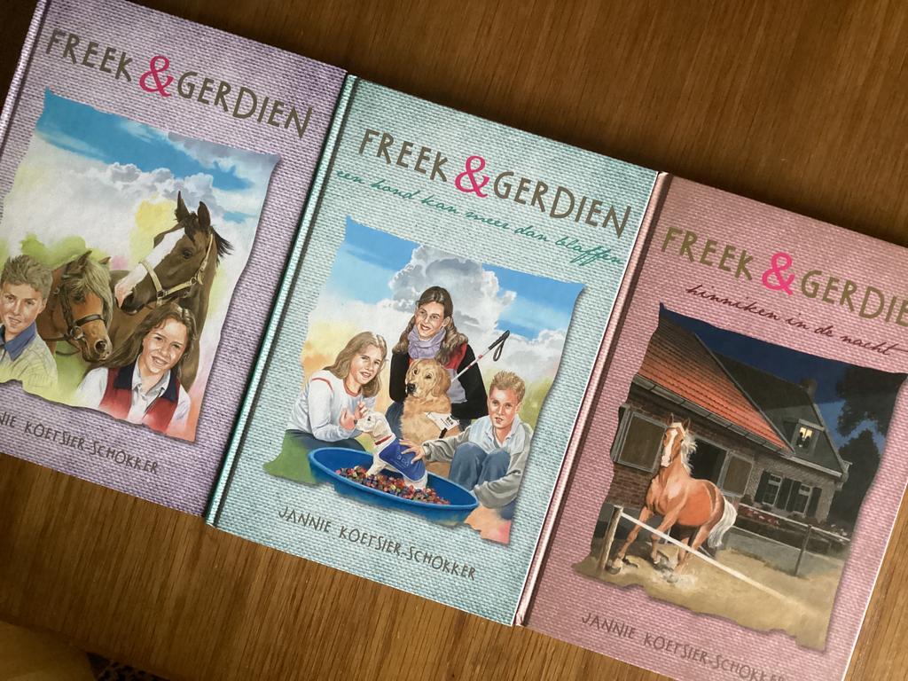 Jannie Koetsier-Schokker: Freek & Gerdien serie. 3 delen, Ophalen of Verzenden, Zo goed als nieuw