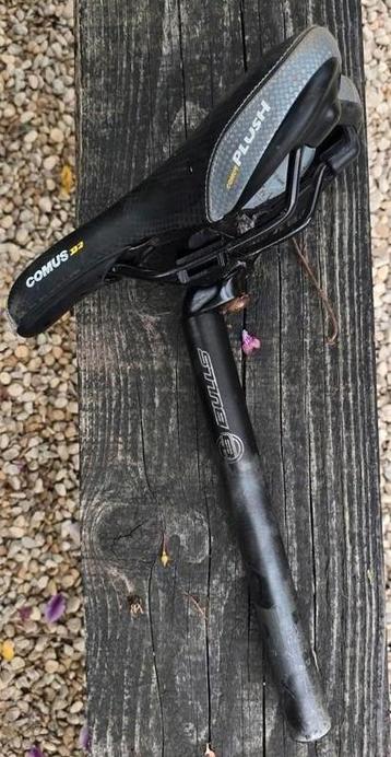 Fietszadel comfort zit, met vaste zadelpen  beschikbaar voor biedingen
