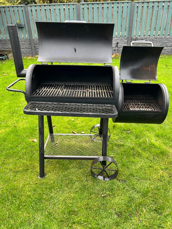 Smoker/Barbecue Grill, Tuin en Terras, Gasbarbecues, Gebruikt, Ophalen