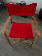 Registuur stoel, Huis en Inrichting, Stoelen, Gebruikt, Ophalen of Verzenden, Eén, Rood