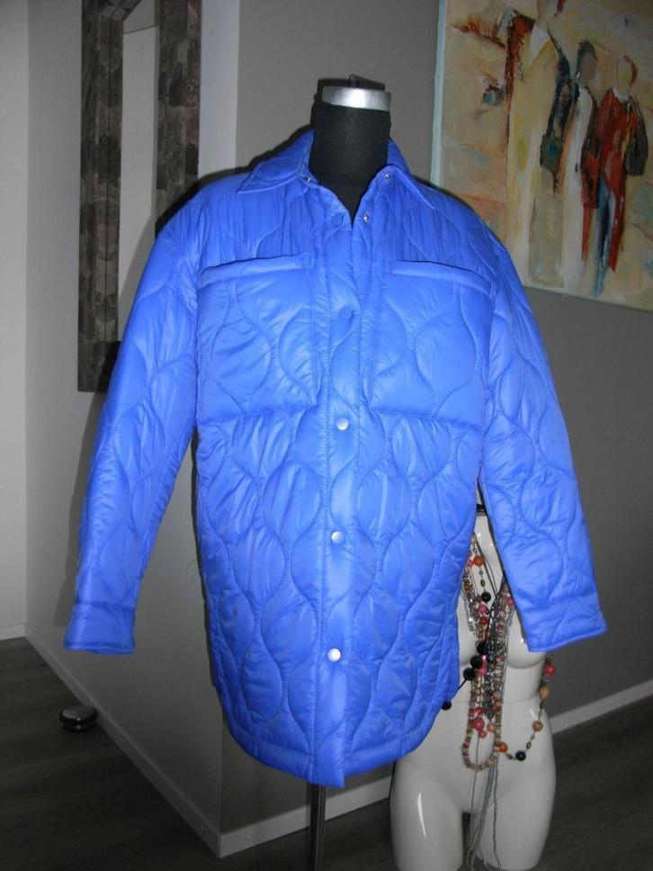 kobalt-blauw halflange jas/coat mt 34 valt echt als mt 36/38, Kleding | Dames, Jassen | Winter, Nieuw, Maat 38/40 (M), Blauw, Ophalen of Verzenden
