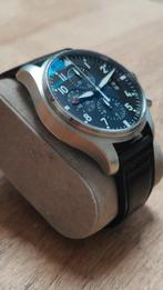 IWC Pilot Chronograph, Sieraden, Tassen en Uiterlijk, Horloges | Heren, Overige merken, Leer, Staal, Polshorloge