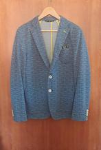 Colbert blauw - wit  mt 50, Ophalen, Hensen, Zo goed als nieuw, Maat 48/50 (M)