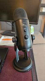 Blue Yeti Blackout Microphone - Zwart (Goede USB Microfoon), Ophalen of Verzenden, Gebruikt, Studiomicrofoon