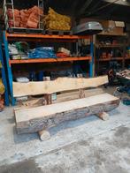 Robuuste Eiken Tuinbank, Tuin en Terras, Ophalen, Zo goed als nieuw, Hout