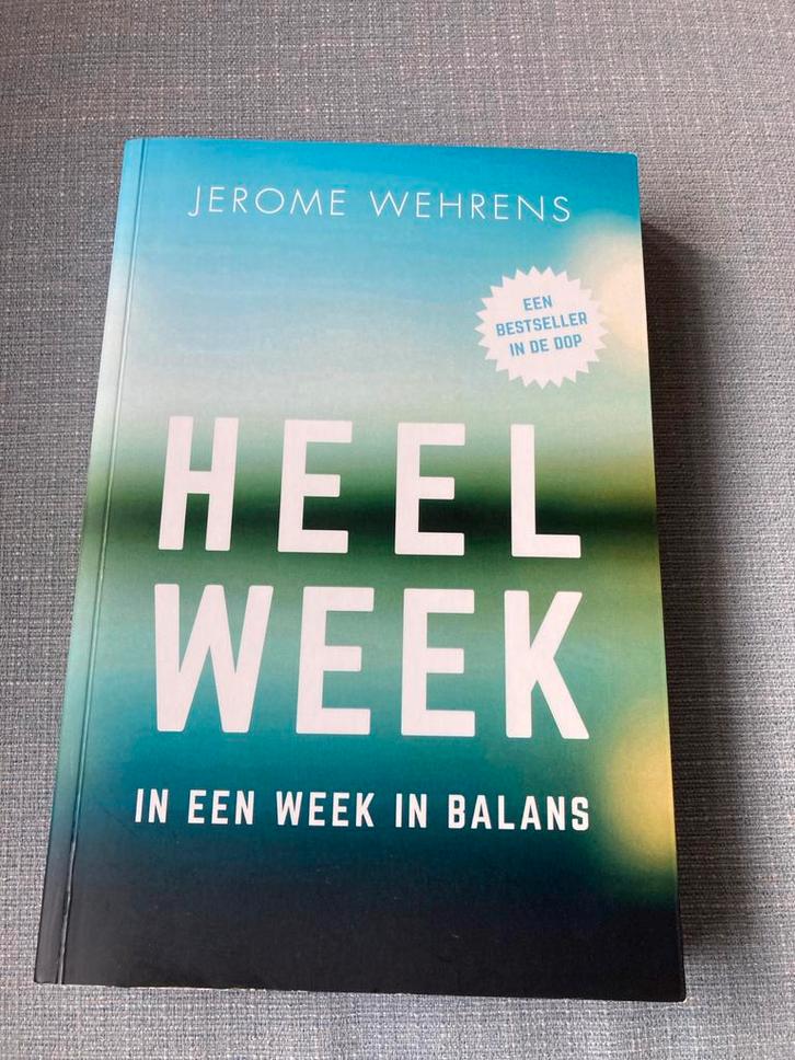 Heel Week - Jerome Wehrens - Nieuwstaat!, Boeken, Gezondheid, Dieet en Voeding, Nieuw, Gezondheid en Conditie, Ophalen of Verzenden