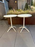 2.ijzeren tafeltjes, Tuin en Terras, Ophalen, Zo goed als nieuw, Rechthoekig, Metaal