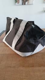Reistas voor poes of klein hondje, Ophalen of Verzenden, Zo goed als nieuw, Zwart, 30 cm of meer