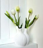 Tulpenvaas wit, Minder dan 50 cm, Nieuw, Ophalen of Verzenden, Wit