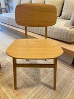 Norr11 Eettafelstoel van Eikenhout, design!, Ophalen, Gebruikt, Bruin, Eén
