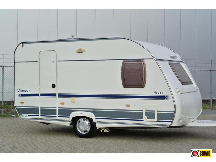 Beyerland Vitesse 400 FB|Voortent|Mover|Bovag|1e Eigenaar|Fr, Caravans en Kamperen, Caravans, Bedrijf, tot en met 4, 750 - 1000 kg