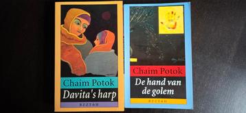 Chaim Potok – Handdoek vd Golem / Davita’s harp beschikbaar voor biedingen
