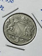 Utrecht zeldzame zilveren VOC duit 1763, Postzegels en Munten, Munten | Nederland, Vóór koninkrijk, Zilver, Losse munt, Overige waardes