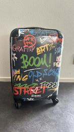 Stoere coole koffer met graffiti -jongens,meiden, Hard kunststof, Ophalen of Verzenden, 35 tot 45 cm, Nieuw