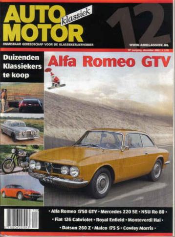 AMK 12 2002 : Datsun 260Z - Mercedes W111 - NSU RO80 - Alfa beschikbaar voor biedingen