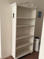 Massief grenen witte boekenkast kast stijl Rivièra Maison, Ophalen, Gebruikt, 50 tot 100 cm, Rivièra Maison