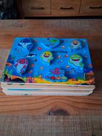 Houten Puzzels - Baby Shark & Meer!, 2 tot 4 jaar, 10 tot 50 stukjes, Ophalen of Verzenden, Zo goed als nieuw